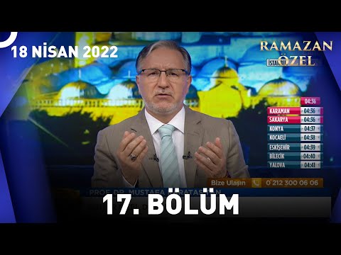 Prof. Dr. Mustafa Karataş ile Sahur Vakti - 18 Nisan 2022