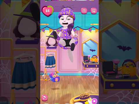 my talking Angela Fail Down 😭😭😭 #mytalkingangela2 #diycosplay #mytalkingtom #funny #gaming