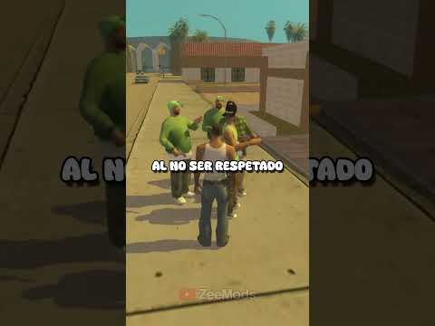¿Que pasa si CJ tiene Respeto al MINIMO en Gta San Andreas? 😭