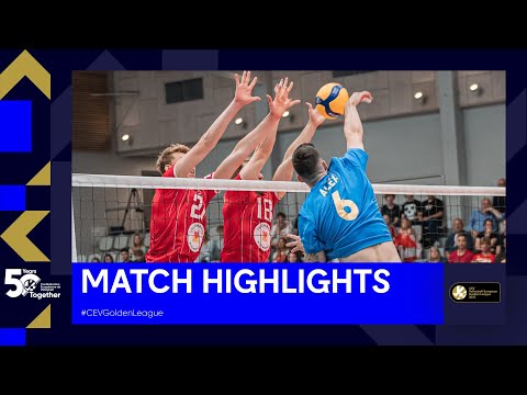 Highlights | Denmark vs. Portugal I CEV Volleyball European Golden League 2023