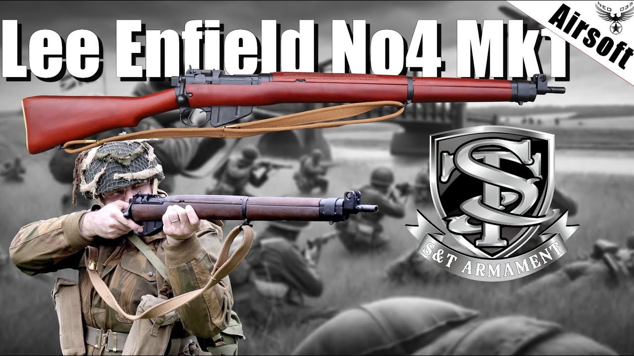 🔫 Lee Enfield No4 Mk1 S&T - Présentation de réplique d'airsoft