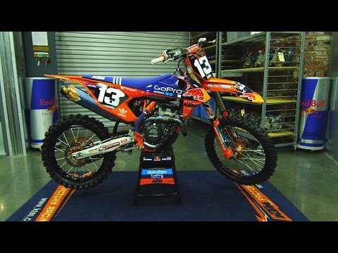 Inside Jessy Nelsons Factory Red Bull Troy Lee Designs KTM 250SXF - Motocross Action Magazine