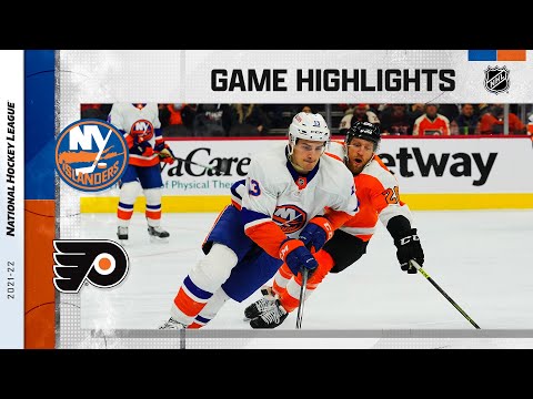Islanders @ Flyers 1/18/22 | NHL Highlights