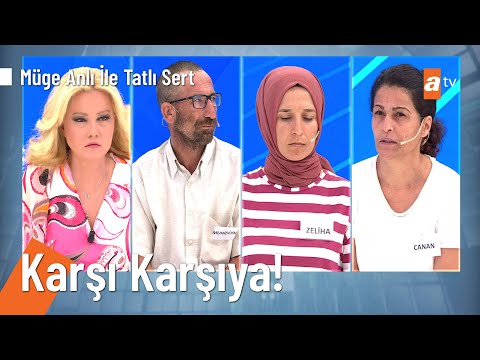 Eşi ve iddiaların odağındaki sevgilisi karşı karşıya - @Müge Anlı ile Tatlı Sert 21 Haziran 2022