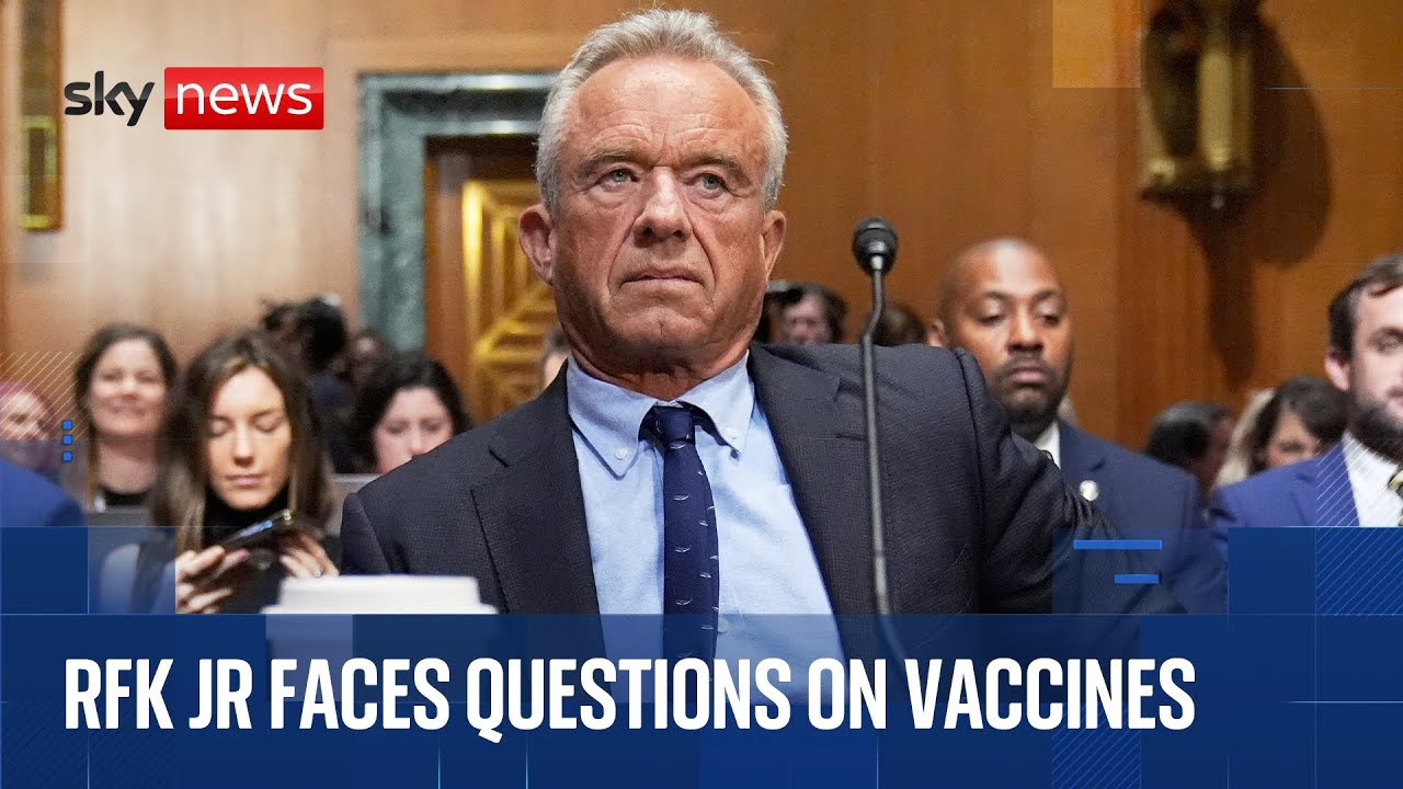 Robert F Kennedy Jr appears before Senate Finance Oversight committee