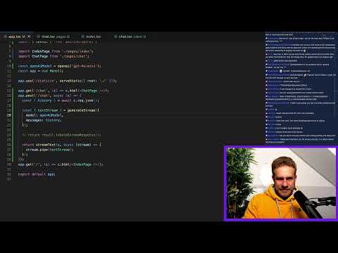 Building an AI chat app with AI SDK, Hono, TypeScript & more