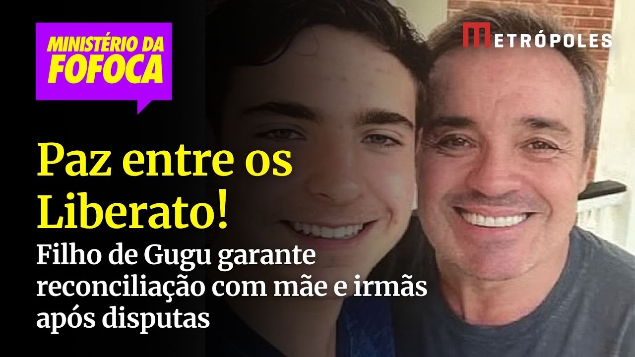 Filho de Gugu garante reconciliação com mãe e irmãs após disputas