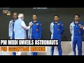 PM Modi Reviews Gaganyaan Mission Progress, Awards Astronaut Wings to Designates | News9