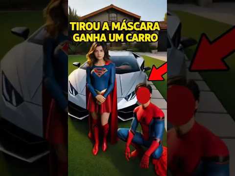 SUPERGIRL  tira a a máscara e ganhe hum presente misterioso #marvel #filmes