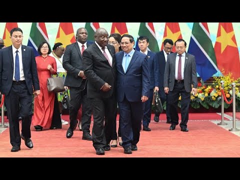 Thủ tướng Phạm Minh Chính hội kiến Tổng thống Cộng hòa Nam Phi