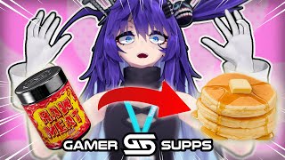 Cooking PANCAKES using Gamersupps 【HANDCAM】