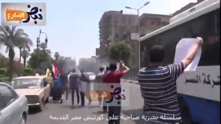 سلسة بشرية صباحية على كورنيش مصر القديمة الجمعة 5/6/2015 -