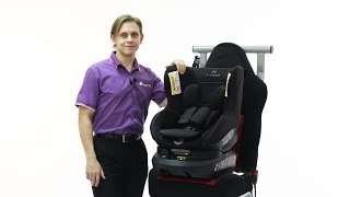 Обзор коляски Автокресло 0-1 Carmate Kurutto 3i Isofix Видеоинструкции.