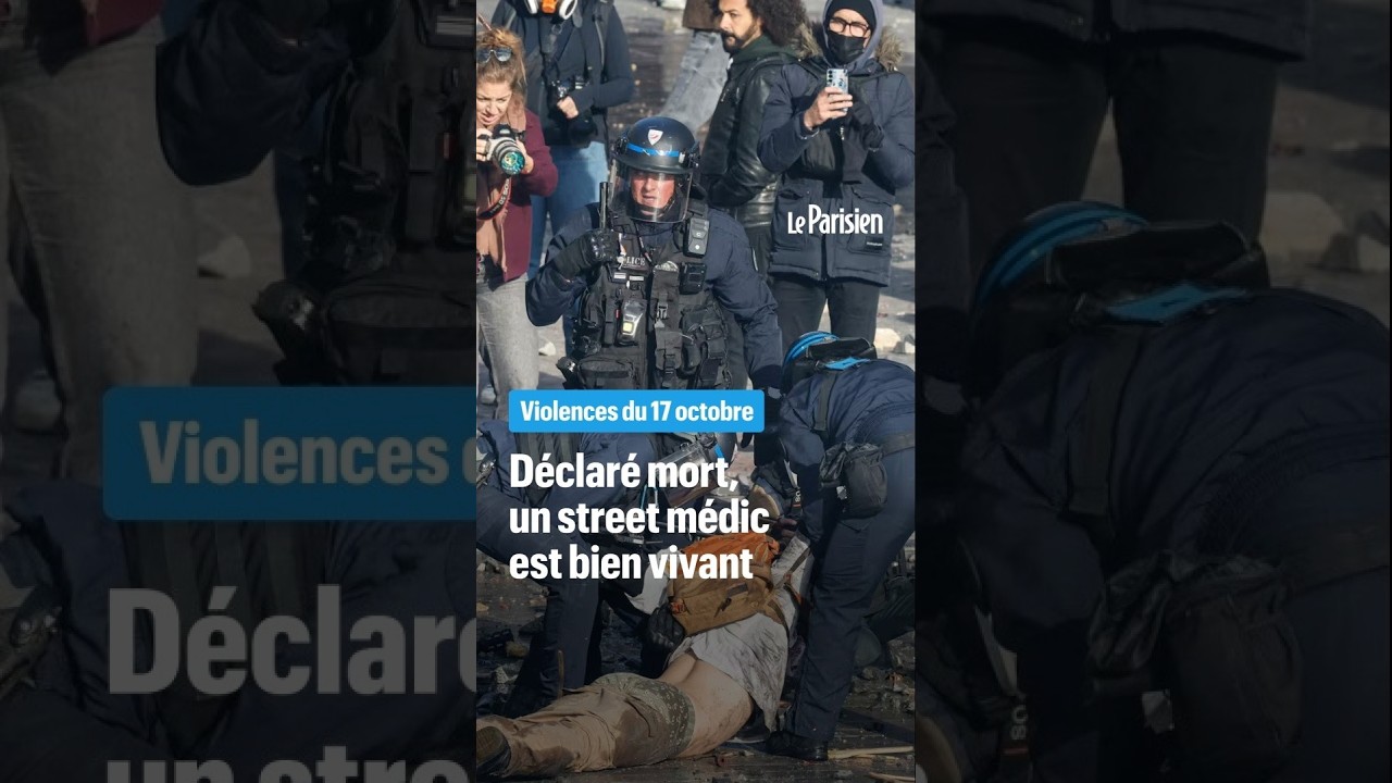 Annoncé mort, le street médic de la place de la République est vivant