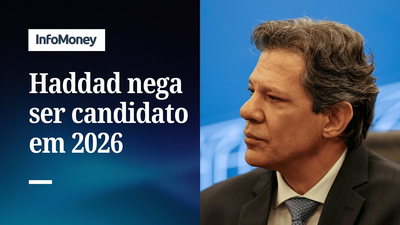 Eleições Haddad diz não ter intenção em ser candidato em 2026 | InfoMoney News