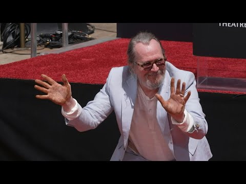 Actor Gary Oldman honoured on Walk of Fame with handprint ceremony | AFP