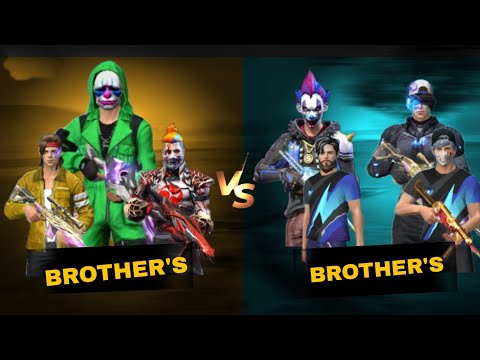 #freefire Brother's Vs  Brother's Room Match In Telugu Full Video Part 1 // #viral