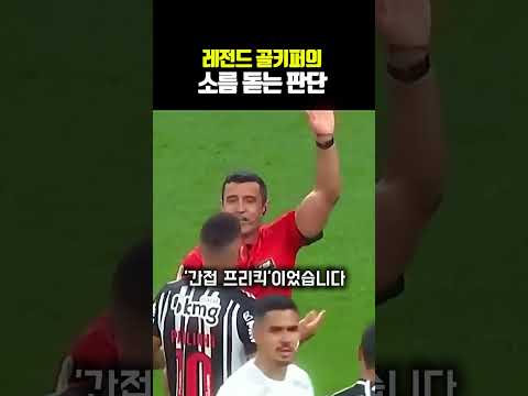 레전드 골키퍼의 소름 돋는 판단