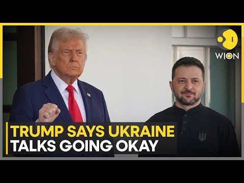 Ukraine Peace Talk: Trump Says Ukraine Peace Talks Going Okay, Blames Zelensky–Putin Hatred | WION