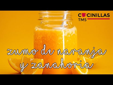 Zumo de Naranja y Zanahoria Integral | Recetas Thermomix