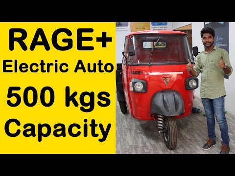 RAGE+ Electric CARGO AUTO | Load Capacity 500KG | Electric Vehicles |