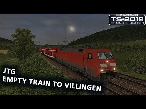Train Simulator 2019: JTG Empty train to Villingen