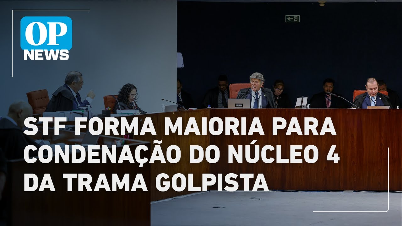 STF forma maioria para condenar Núcleo 4 da trama golpista e Fux diverge | O POVO News