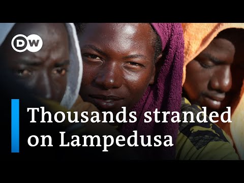 Italy's Lampedusa says it cannot cope with record number of refugee arrivals | DW News