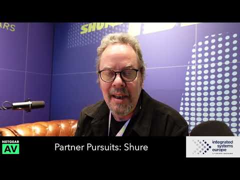 ISE 2025: Rob Smith from Shure Talks Pro Audio & AV Innovation with NETGEAR AV