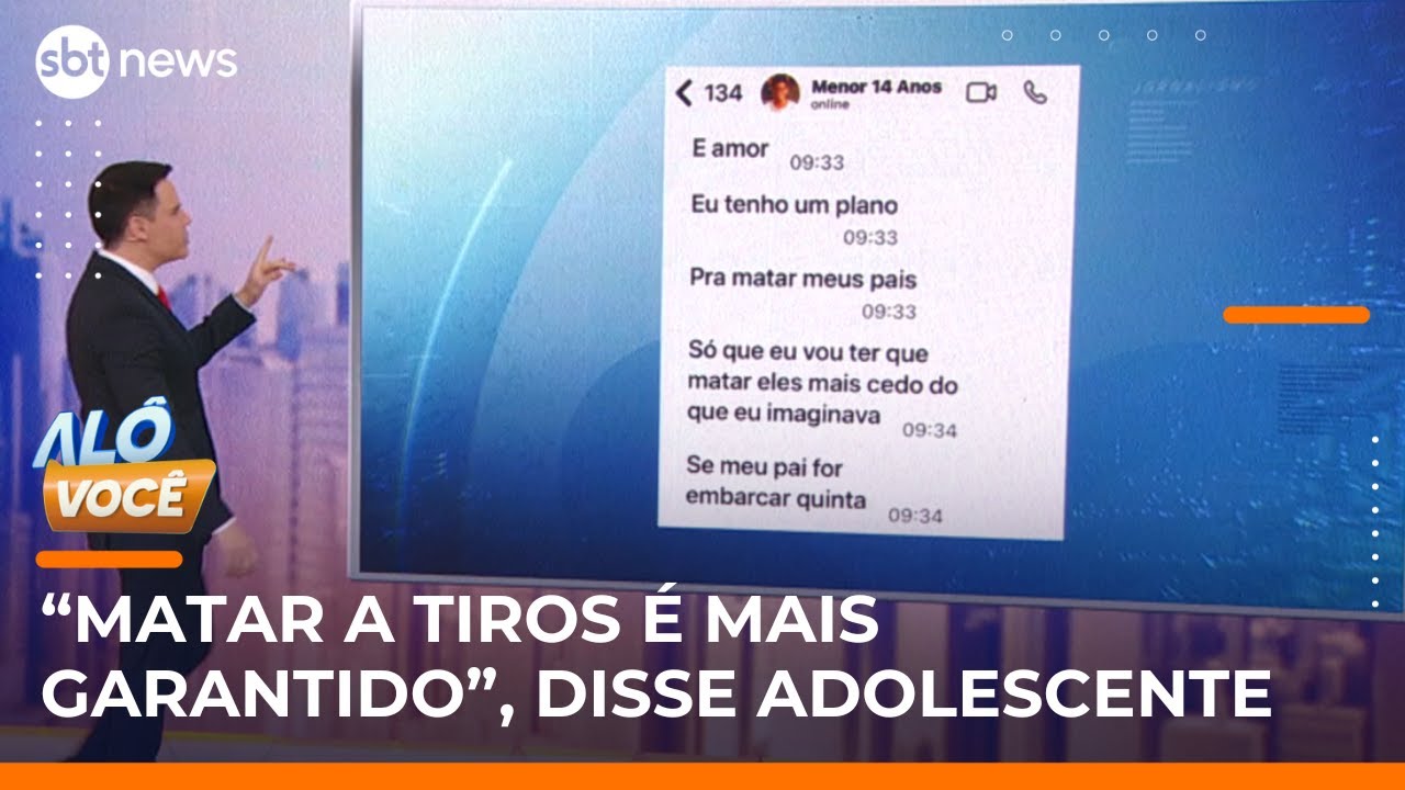 Matar mis cedo do que eu imaginava disse adolescente antes de crime contra família | AloVoce