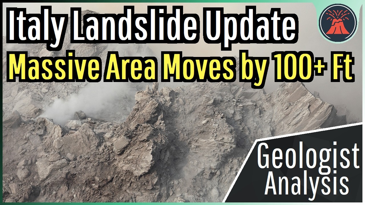 Italy Landslide Update; Massive Area Moves by 100+ Feet, Damage Estimate