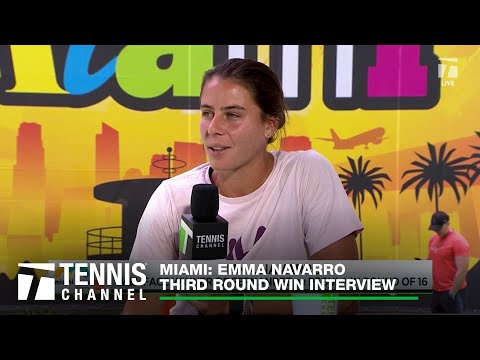 Emma Navarro is Shining in Miami | TC Live