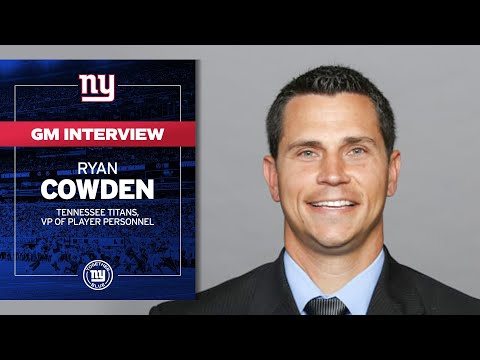 Giants Interview Titans    Ryan Cowden for General Manager video clip