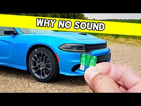 Why Dodge Charger Has No Sound From Radio Speakers