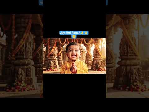 #cutebaby #aibabytrend #ram ji 🙏🙏