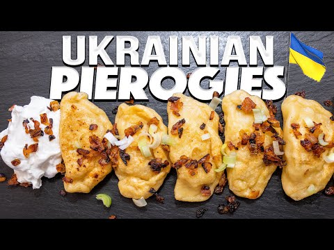 THE UKRAINIAN POTATO DUMPLING DISH THAT YOU'RE GOING TO LOVE! (PIEROGIS) | SAM THE COOKING GUY