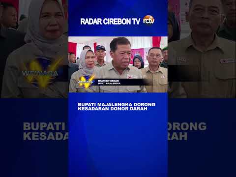 Bupati Majalengka Dorong Kesadaran Donor Darah