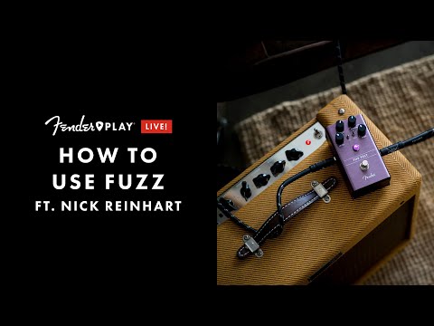 How to Use Fuzz Ft. Nick Reinhart | Learn Songs, Techniques & Tone | Fender Play LIVE | Fender