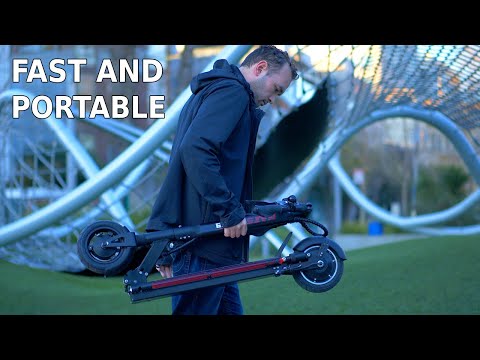 Hiley Maxspeed X9 Electric Scooter Review and Ride | A fast and compact scooter