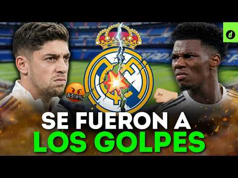 ¿CRISIS EN REAL MADRID? Federico VALVERDE y TCHOUAMENI se fueron a los GOLPES | Depor