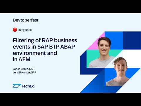 ? Source-side filtering of RAP business events in SAP BTP ABAP Environment and AEM dynamic topics