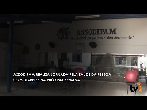 Vídeo: Assodipam realiza jornada pela saúde da pessoa com diabetes na próxima semana