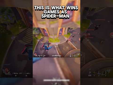 THIS IS WHAT WINS YOU GAMES AS SPIDER-MAN #marvelrivals #spiderman