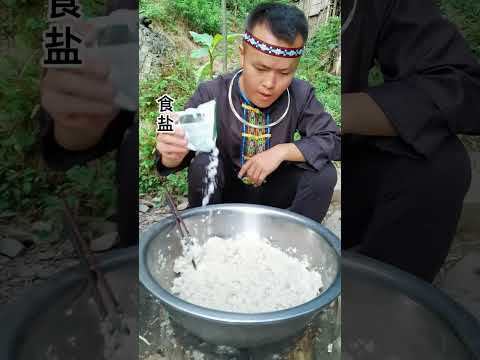 【ASMR MUKBANG】Making Miaojia jar meat, it is so fragrant that it drools#shorts