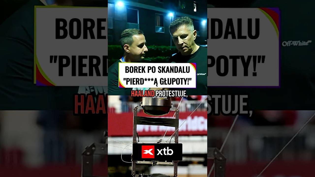 Borek o skandalu z kamerą w meczu norwegia - anglia #shorts