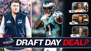 Mock Draft Monday w/Mike Giardi: Could Patriots Add A.J. Brown on Draft Night? | LIVE Patriots Daily