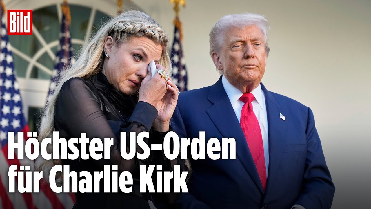 Donald Trump verleiht Charlie Kirk Freiheitsmedaille
