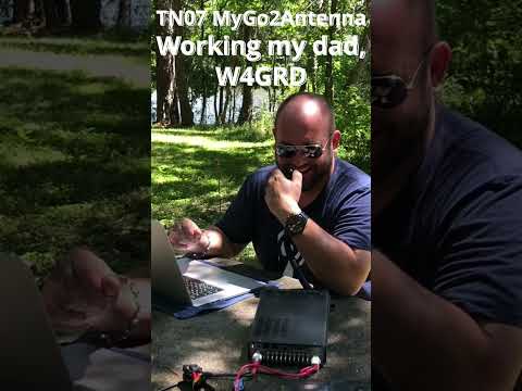 I Worked My Dad With The TN07 MyGo2Antenna