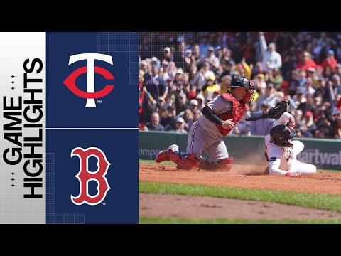 Twins vs. Red Sox Game Highlights (4/20/23) | MLB Highlights video clip
