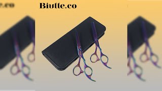 Pratinjau video produk Biutte.co Set Gunting Rambut Salon Stainless Steel 4Cr13 2 PCS - M132